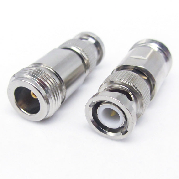 Nickel Plated UG-255/U BNC Plug To UHF Jack Connector, BNC To UHF Nickel Plated UG-255/U BNC Plug To UHF Jack Connector, BNC To UHF